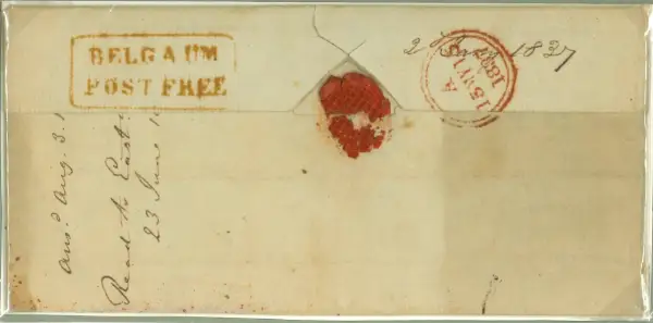 COV-2623 pre stamp cover