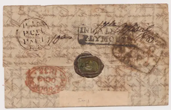 COV-4010 pre stamp cover