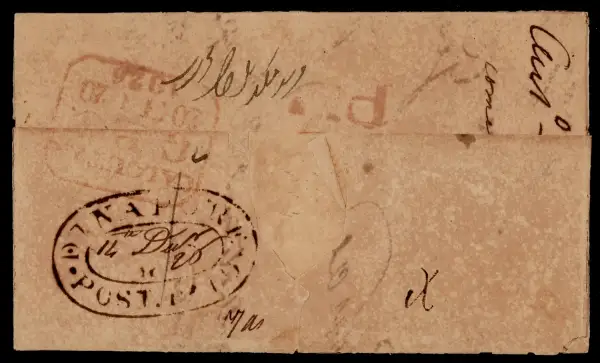 COV-1443 pre stamp cover