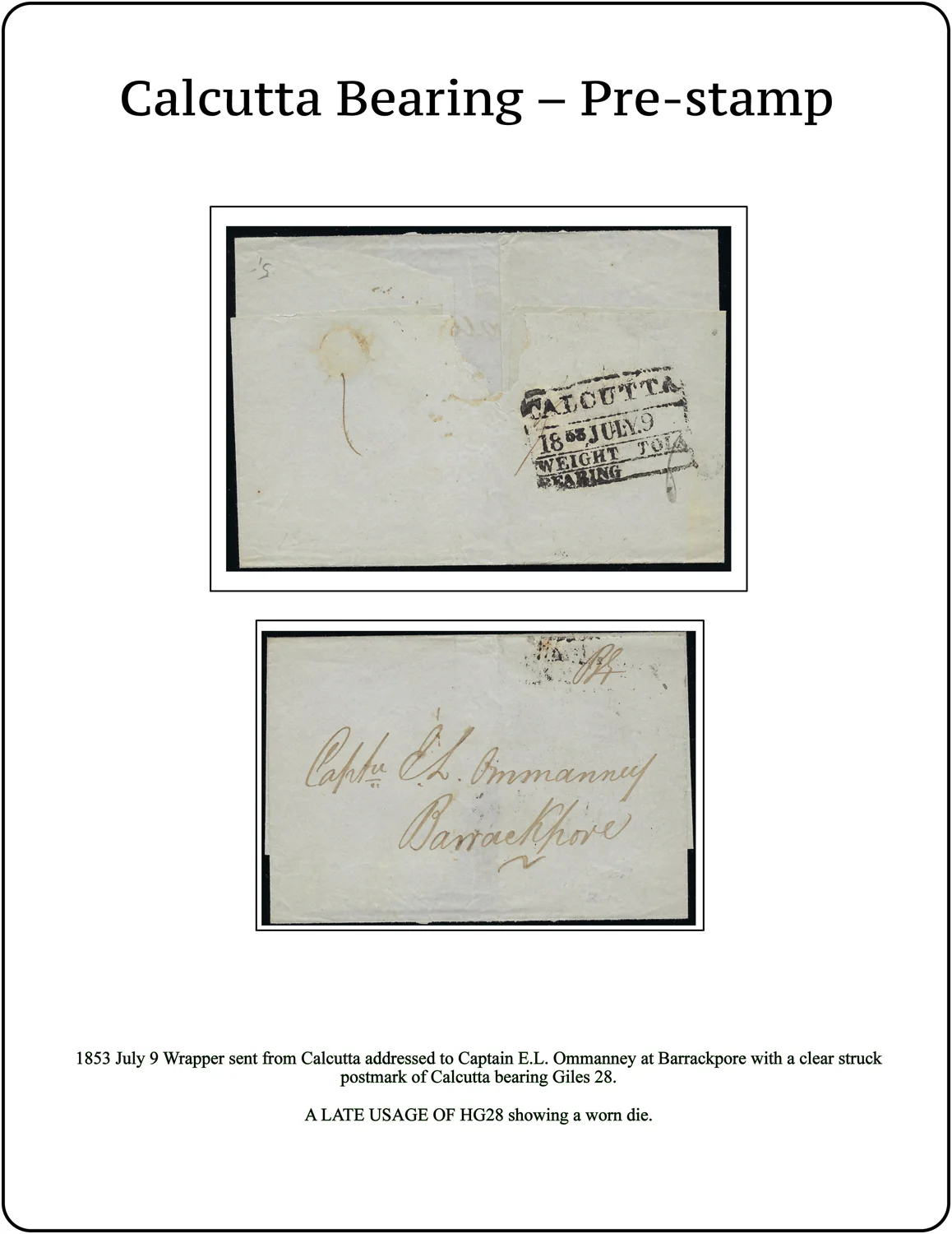 COV-1427 pre stamp cover