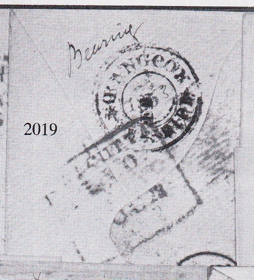 Rangoon FP 3 pre-1854 cover, Robson Lowe lot 2019