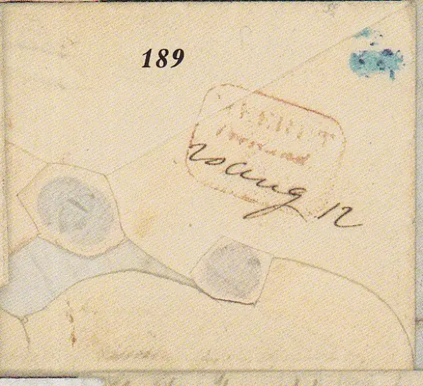 COV-1961 pre stamp cover