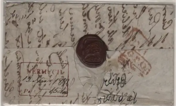 COV-857 pre stamp cover