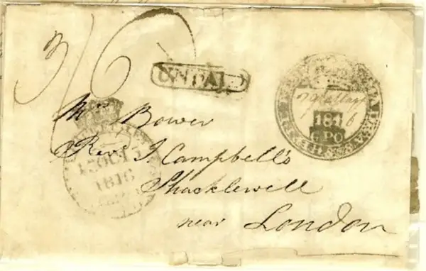 Madras SD2 pre-1854 cover