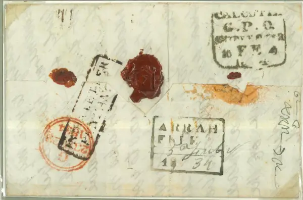 COV-1819 pre stamp cover