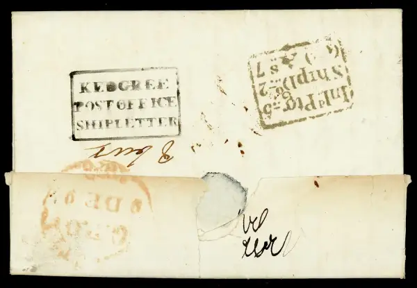 COV-1587 pre stamp cover