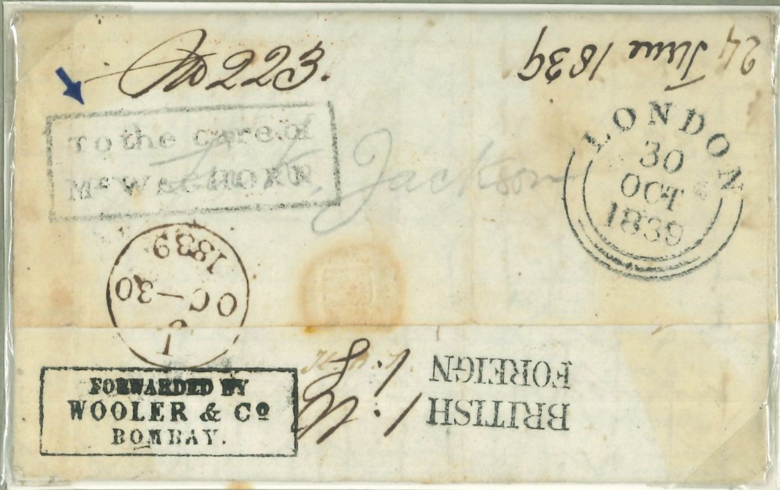 COV-2587 pre stamp cover