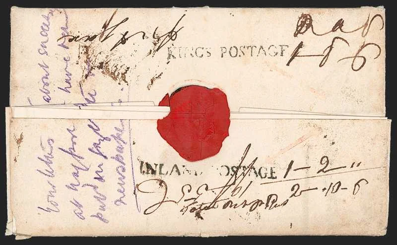 Madras SR1 pre-1854 cover, Cavendish Philatelic Auctions Ltd lot 3034