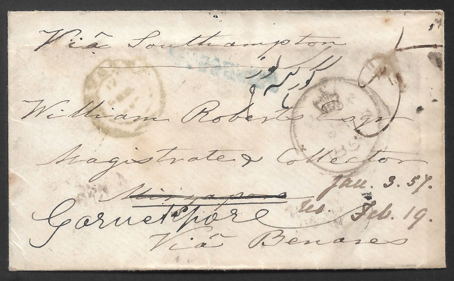 COV-3895 pre stamp cover