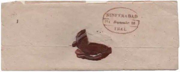 COV-2429 pre stamp cover