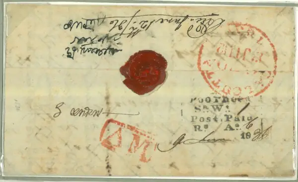 COV-1147 pre stamp cover