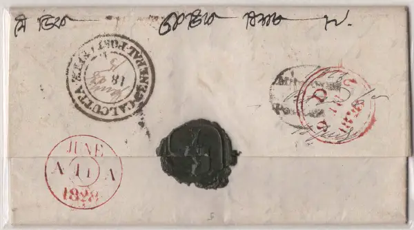 COV-2158 pre stamp cover