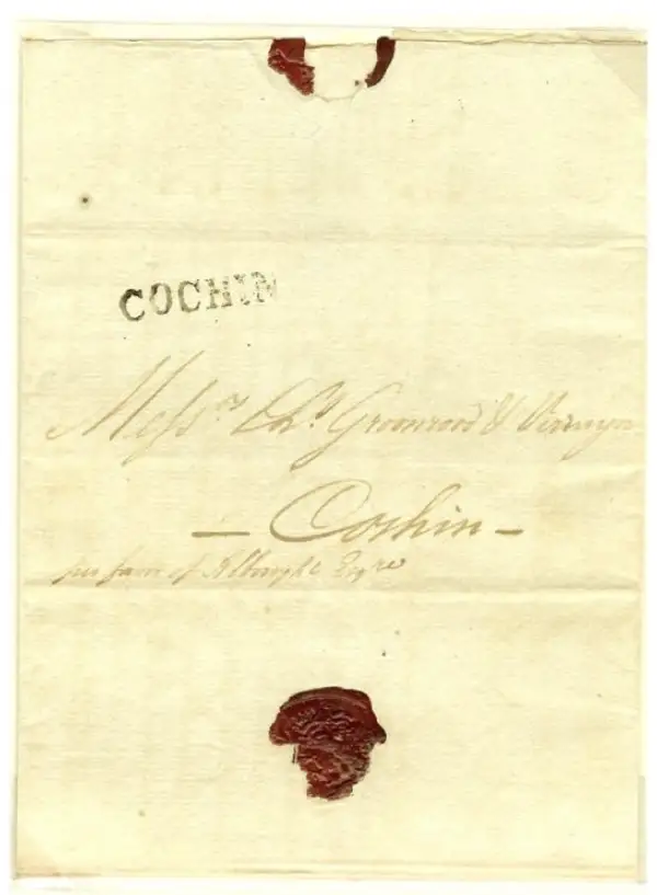 COV-805 pre stamp cover