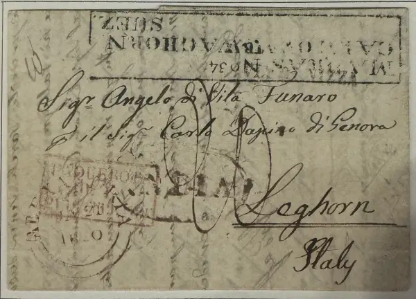 COV-1786 pre stamp cover