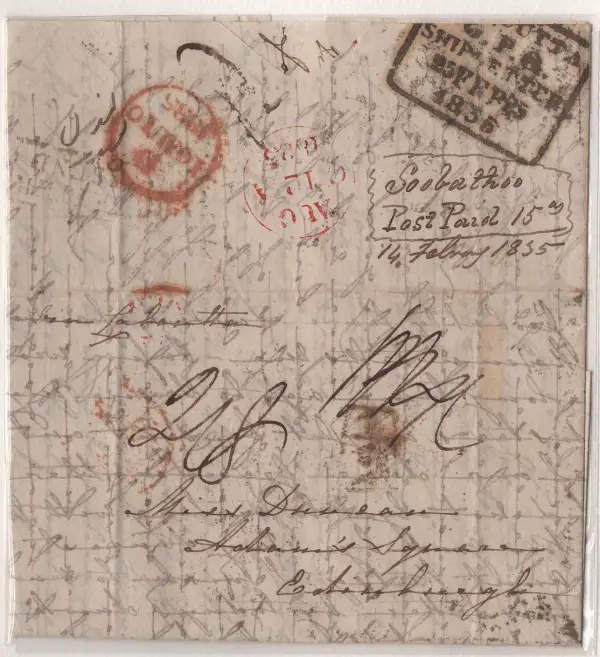 COV-2047 pre stamp cover
