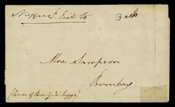 COV-1372 pre stamp cover