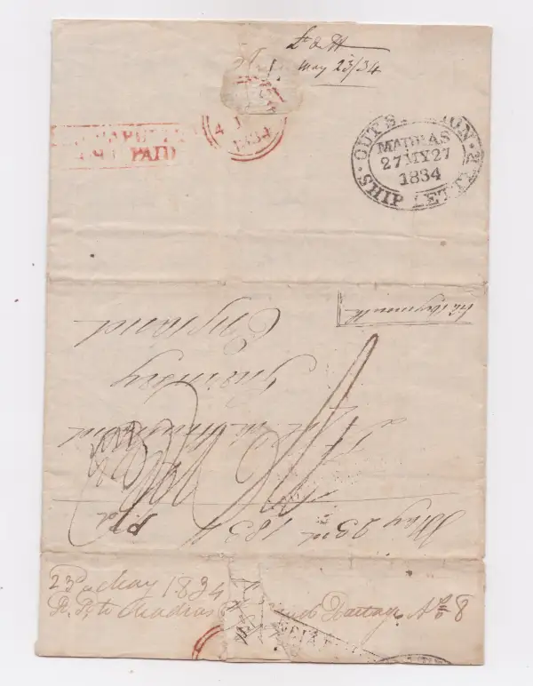 COV-536 pre stamp cover