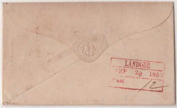 COV-2395 pre stamp cover