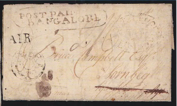 COV-998 pre stamp cover