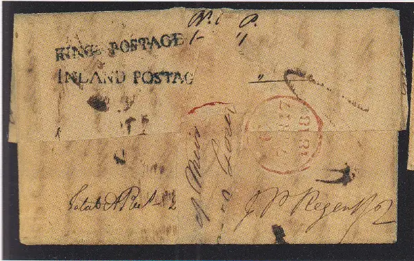 Madras SR1 pre-1854 cover, Spink lot 6