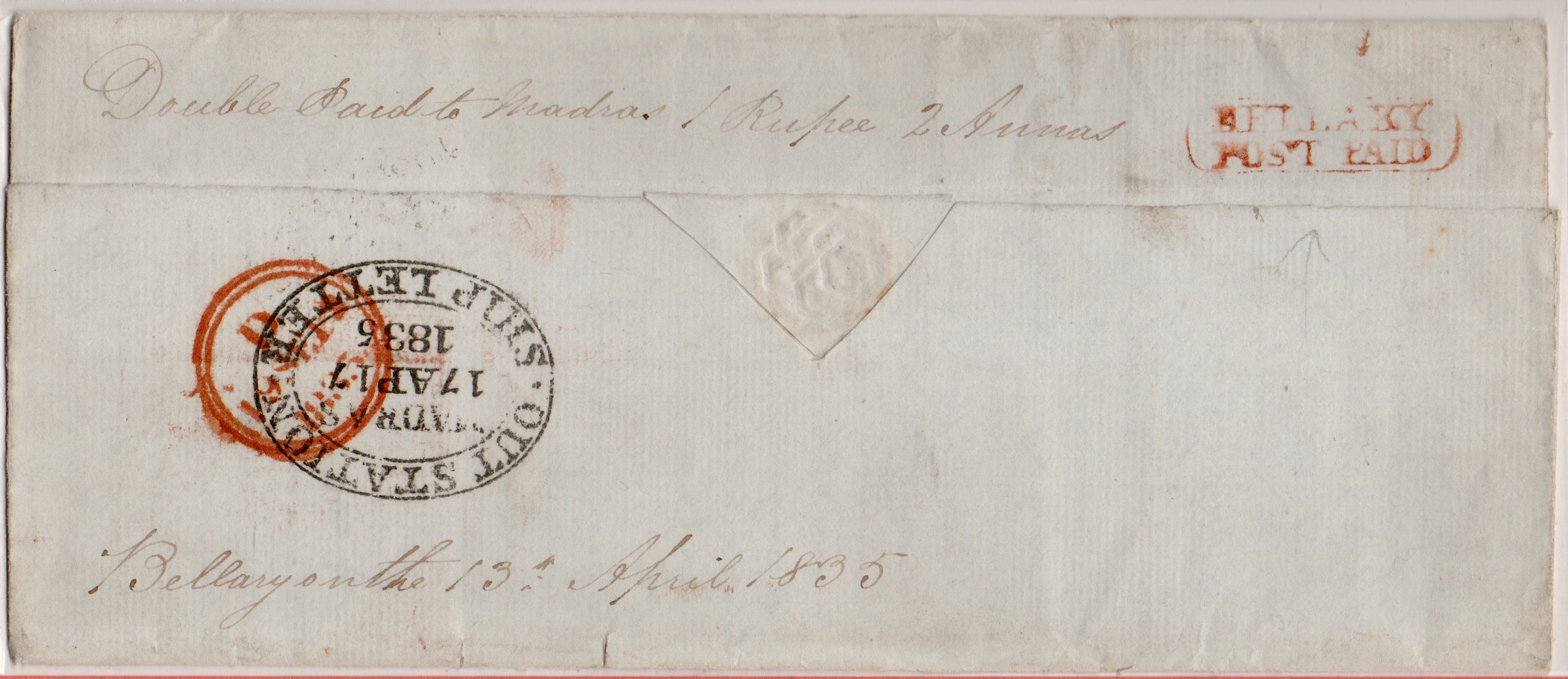 COV-3464 pre stamp cover