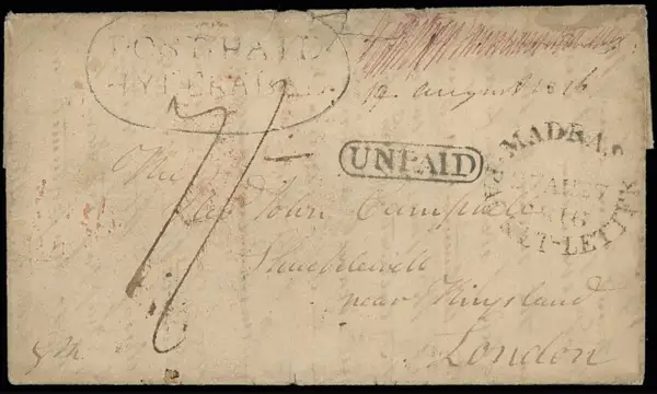 COV-964 pre stamp cover