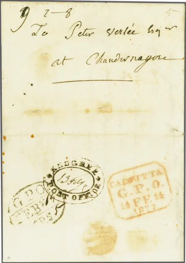 COV-609 pre stamp cover