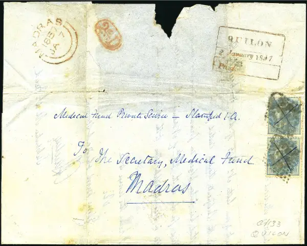 COV-2777 pre stamp cover