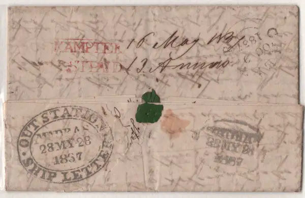 COV-2413 pre stamp cover