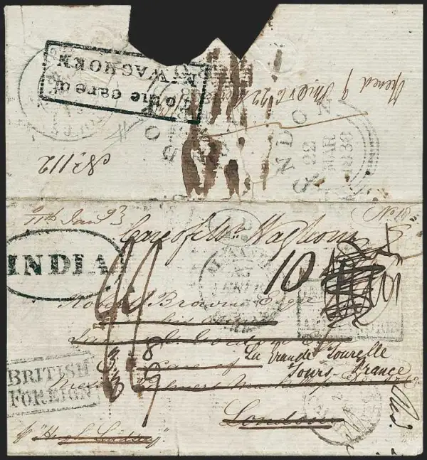 COV-1794 pre stamp cover