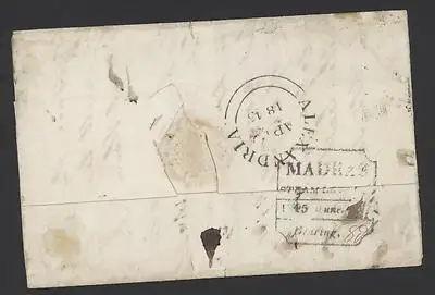 Madras SR5 pre-1854 cover