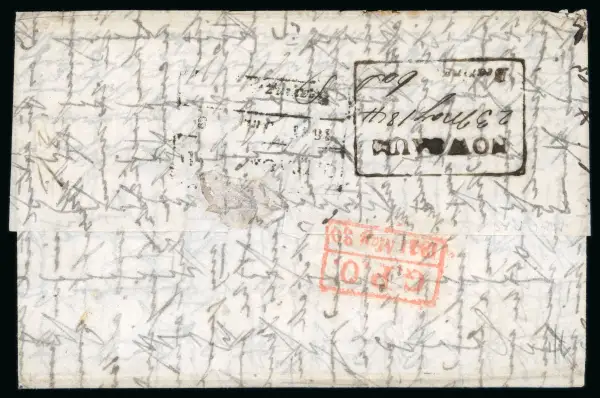 COV-909 pre stamp cover