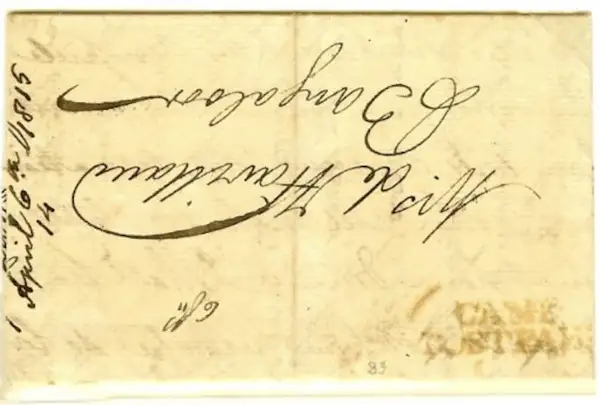 COV-803 pre stamp cover