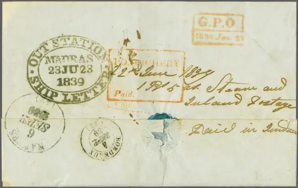 COV-597 pre stamp cover