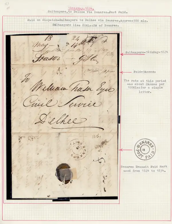 COV-1163 pre stamp cover