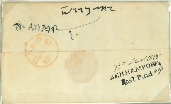 COV-2709 pre stamp cover