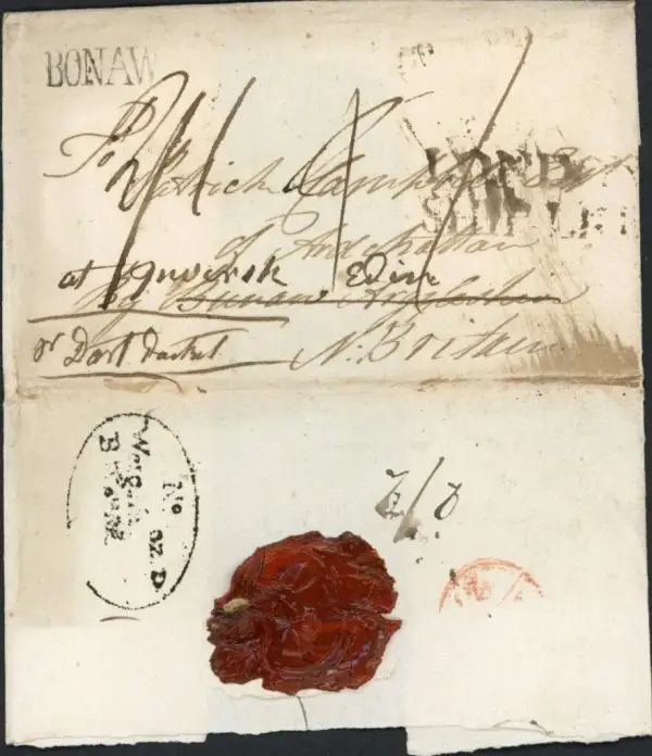 COV-529 pre stamp cover