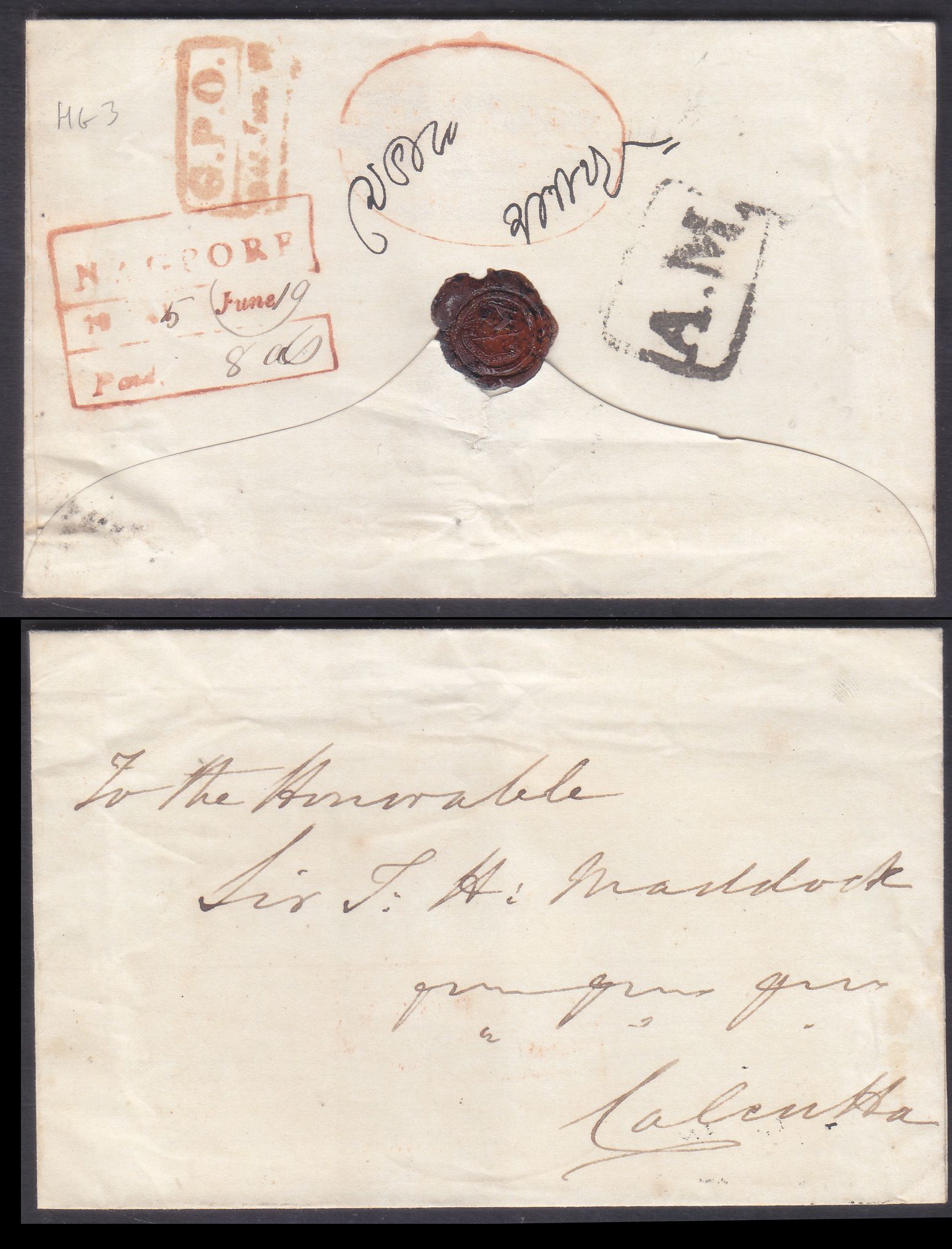 COV-3763 pre stamp cover