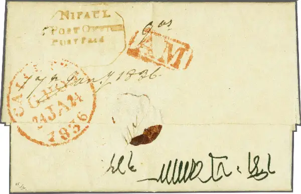 COV-2421 pre stamp cover
