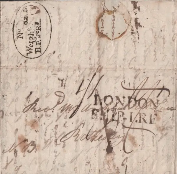 COV-528 pre stamp cover