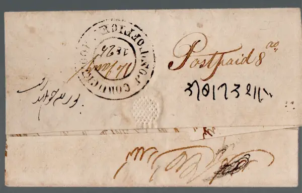 COV-2894 pre stamp cover