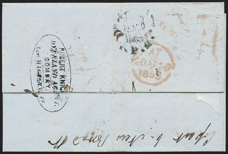 COV-1813 pre stamp cover