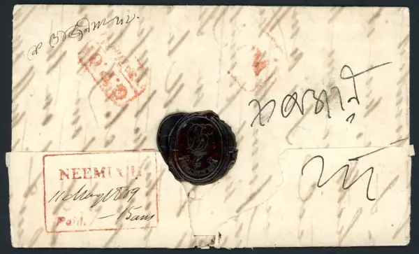 COV-1565 pre stamp cover