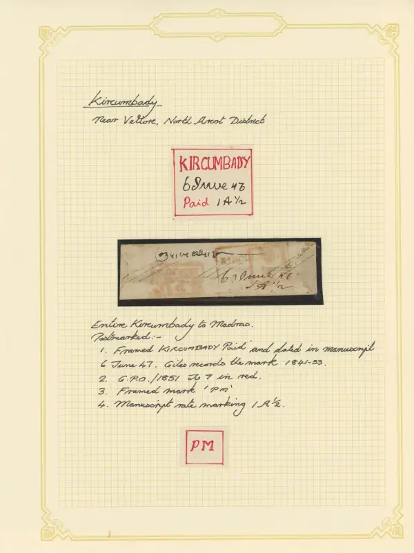 COV-1549 pre stamp cover