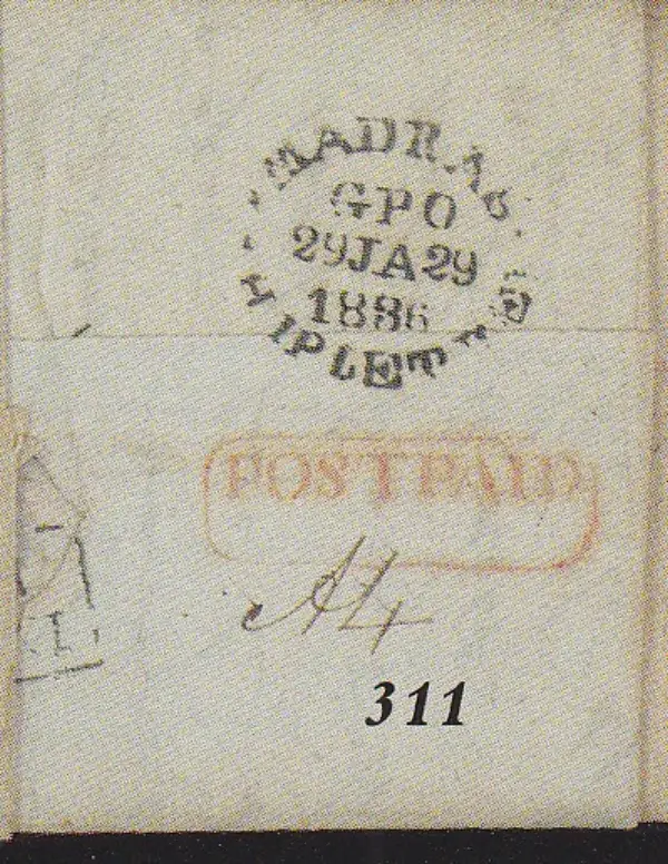 COV-2045 pre stamp cover