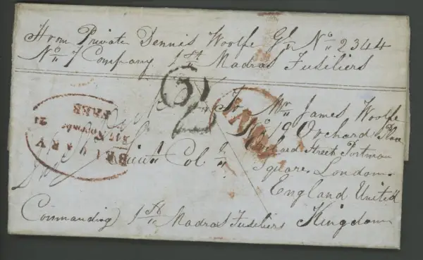 COV-1640 pre stamp cover
