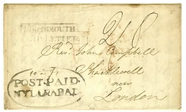 COV-831 pre stamp cover
