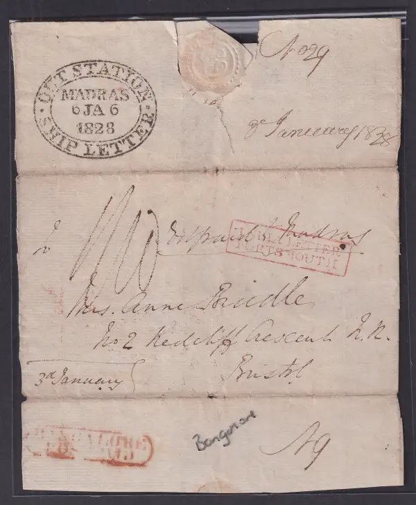 COV-2293 pre stamp cover