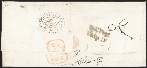 COV-101 pre stamp cover