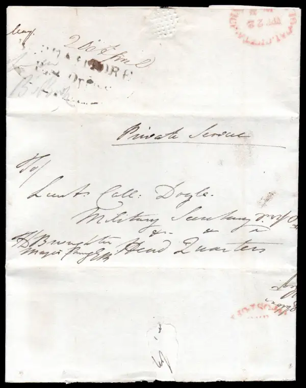 COV-1534 pre stamp cover